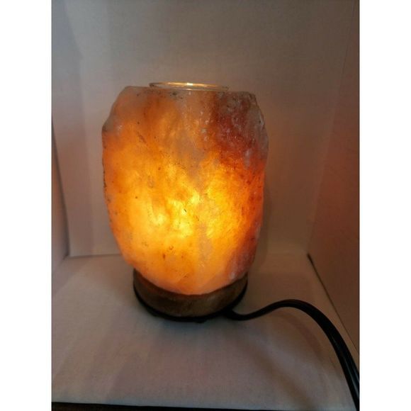 Orange Salt Lamp  - Picture 9 of 12